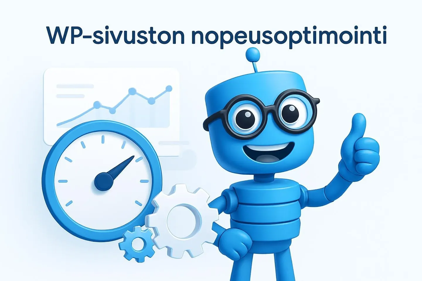 WP-sivuston nopeusoptimointi - Hostaan robotti antaa helpot vinkit optimointiin