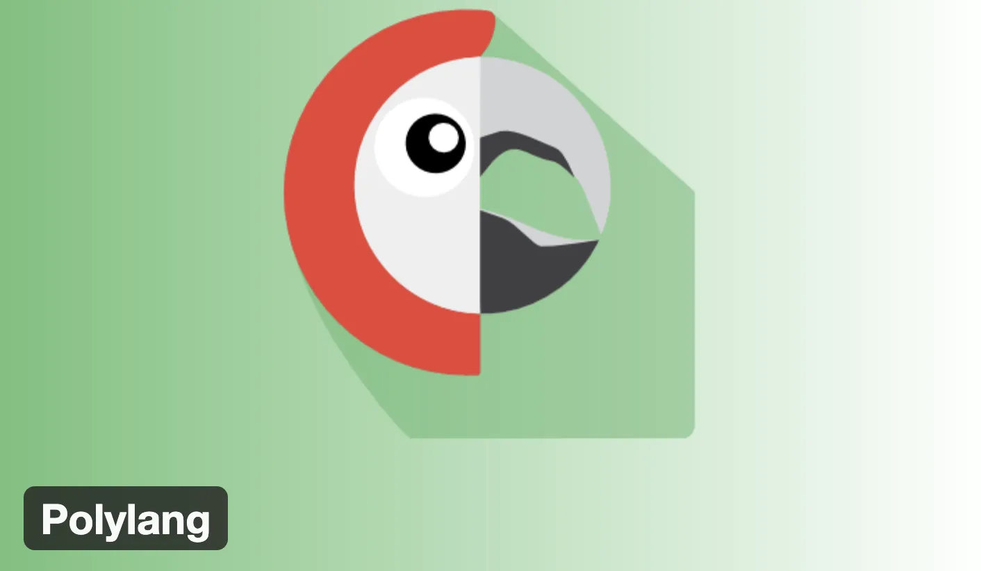 Polylang-lisäosan logo, jossa on papukaija