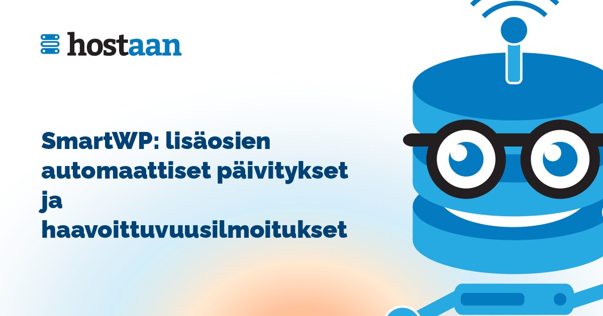 SmartWP: lisäosien automaattiset päivitykset ja haavoittuvuusilmoitukset